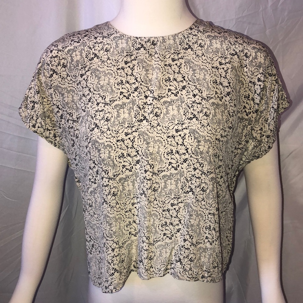 Linda Hutton silk blouse